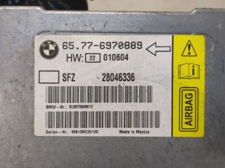 Блок управления подушками безопасности, ориг. номер 6970889, 28046336, BMW 7 серия 2005-2008