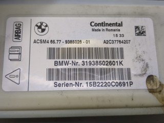 Блок управления подушками безопасности, ориг. номер A2C37764207, 31938502601K, 6577938502601, BMW X5 2013-2018
