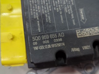 Блок управления подушками безопасности, ориг. номер 5Q0959655AG, Volkswagen Jetta 7 2018-2022