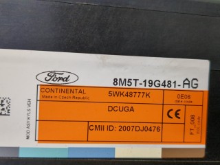 Блок комфорта, ориг. номер 8M5T19G481AG, 5WK48777K, Ford Kuga 2008-2013