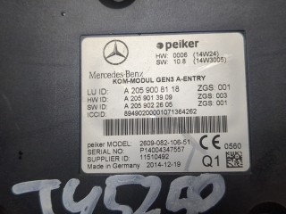 Блок комфорта, ориг. номер A2059008118, Mercedes C W205 2014-2018