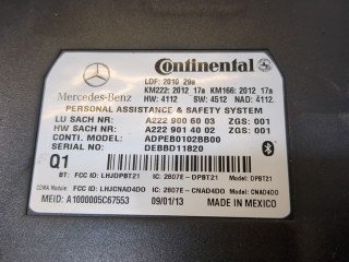 Блок комфорта, ориг. номер A2229006003, Mercedes E-Coupe C207 2013-2016