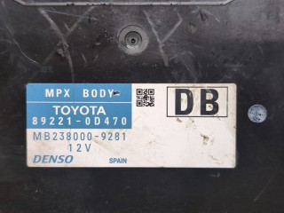 Блок комфорта, ориг. номер 892210D470, Toyota Yaris 2013-2017