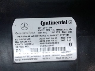 Блок комфорта, ориг. номер A2229006003, Mercedes E W212 2013-2016