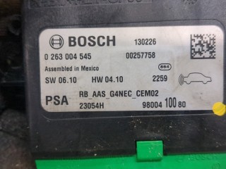 Блок управления парктрониками, ориг. номер 9800410080, 0263004545, Citroen DS5 2012-2015