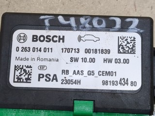 Блок управления парктрониками, ориг. номер 0263014011, 9819343480, Citroen C3 2016-2020