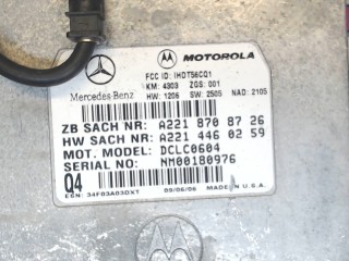 Блок управления телефоном, ориг. номер 2218708726, 2214460259, Mercedes S-Класс 2005-2009
