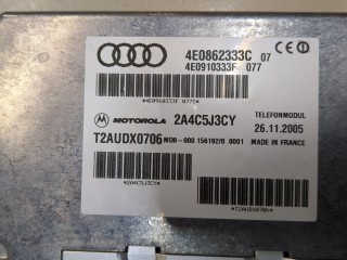 Блок управления телефоном, ориг. номер 4E0862333C, Audi A8 2005-2007