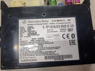 Блок управления телефоном, ориг. номер A2139008013, Mercedes GLA X156 2013-2017