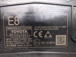 Блок управления телефоном, ориг. номер 8674012041, 1043486890, Toyota Corolla E210 2018-2022