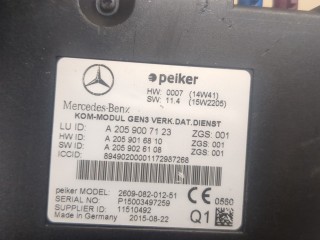 Блок управления телефоном, ориг. номер A2059016810, A2059007123, A2059026108, Mercedes C W205 2014-2018