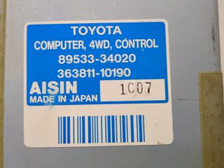 Блок управления раздаткой, ориг. номер 8953334020, 36381110190, Toyota Sequoia 2000-2004