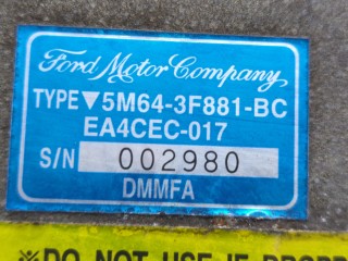 Блок управления электроусилителем руля, ориг. номер 5M643F881BC, Ford Escape 2004-2007