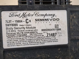 Блок управления сигнализацией, ориг. номер 7L3T15604CK, Ford F-150 2003-2008