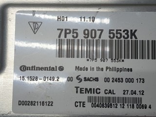 Блок управления подвеской, ориг. номер 7P5907553K, Porsche Cayenne 2010-2014