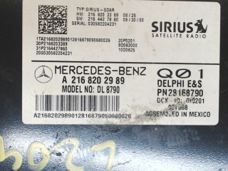 Блок управления радиоприемником, ориг. номер 2168202989, Mercedes GLK X204 2008-2012