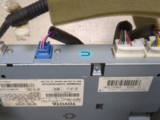 Блок управления радиоприемником, ориг. номер 8618050300, Lexus LS460 2006-2009