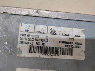 Блок управления радиоприемником, ориг. номер 15125061, Cadillac Escalade 2 2001-2006