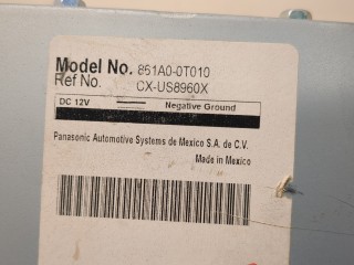 Блок управления радиоприемником, ориг. номер 861A00T010, Toyota Venza 2008-2012