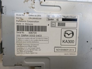 Блок управления радиоприемником, ориг. номер GMN466DRX, Mazda 6 2015-2018