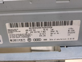 Блок управления радиоприемником, ориг. номер 4E0035542, Audi Q7 2005-2009