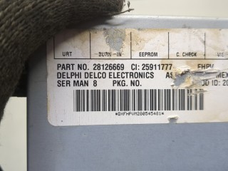 Блок управления радиоприемником, ориг. номер 28126669, 25911777, Chevrolet Tahoe 2006-2014