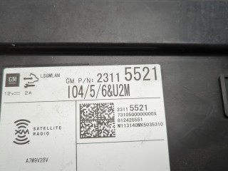 Блок управления радиоприемником, ориг. номер 23115521, Cadillac SRX 2012-2016