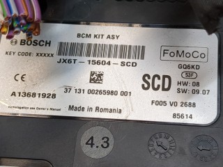 Блок управления бортовой сети (Body Control Module), ориг. номер JX6T15604SCD, Ford Focus 4 2018-2022