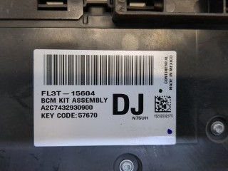 Блок управления бортовой сети (Body Control Module), ориг. номер FL3T15604, Ford F-150 2014-2018
