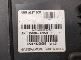 Блок управления бортовой сети (Body Control Module), ориг. номер 954004Z270, Hyundai Santa Fe 2012-2016
