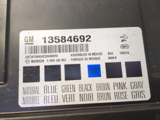 Блок управления бортовой сети (Body Control Module), ориг. номер 13584692, Opel Ampera 2011-2015