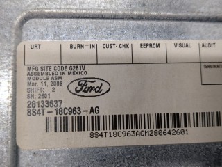 Блок управления аудио, ориг. номер 8S4T18C963AG, 28133637, Ford Edge 2006-2010