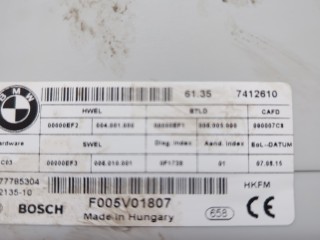 Блок управления доводчика багажной двери, ориг. номер 61357412610, 7412610, BMW X5 2013-2018