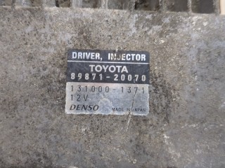 Блок управления форсунками, ориг. номер 89871-20070, 131001371, Toyota Avensis 2 2006-2009