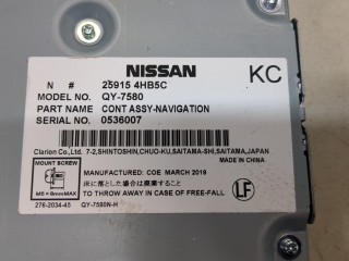 Блок управления навигацией, ориг. номер QY7580, 259154HB5C, Infiniti QX50 2017-2026