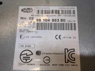Блок управления навигацией, ориг. номер 9810486380, Citroen C4 Grand Picasso 2013-2016
