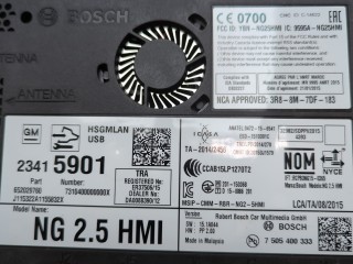 Блок управления навигацией, ориг. номер 23415901, Chevrolet Malibu 2013-2016