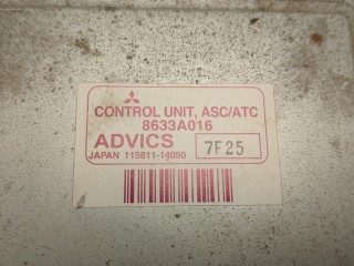 Блок управления АБС (ABS, ESP, ASR), ориг. номер 8633A016, 11581114050, Mitsubishi Pajero 2006-2011