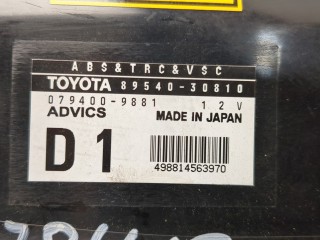 Блок управления АБС (ABS, ESP, ASR), ориг. номер 8954030810, 0794009881, Lexus GS 2007-2011
