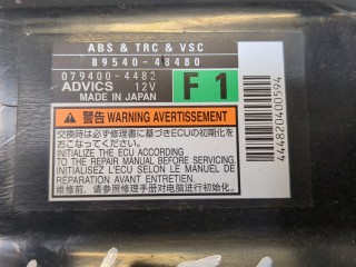 Блок управления АБС (ABS, ESP, ASR), ориг. номер 8954048480, Lexus RX 2015-2019