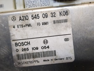 Блок управления АБС (ABS, ESP, ASR), ориг. номер A2105450932, 0265109054, Mercedes E W210 1995-1999