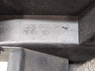 Кронштейн бампера левый задний, ориг. номер 3C8807393D, Volkswagen Passat CC 2012-2017