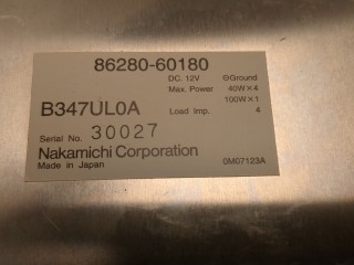 Усилитель звука, ориг. номер 8628060180, Lexus LX 1998-2002
