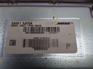 Усилитель звука, ориг. номер 28061-3JC0A, Infiniti JX 2012-2014