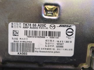 Усилитель звука, ориг. номер TK7866A20C, Mazda CX-9 2016-2021