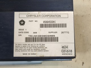 Усилитель звука, ориг. номер 05064533AI, TR1AA3030E6089, Jeep Grand Cherokee 2010-2013