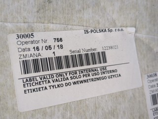 Обшивка потолка (Накладка), ориг. номер 32226065, Volvo S90 2016-2020
