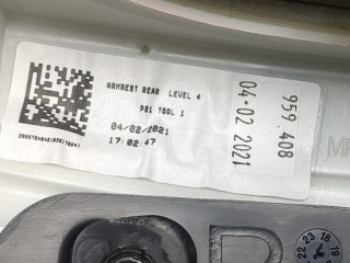 Дверная карта (Обшивка двери) правая задняя, ориг. номер 98301579AK, Peugeot 208 2019-2023