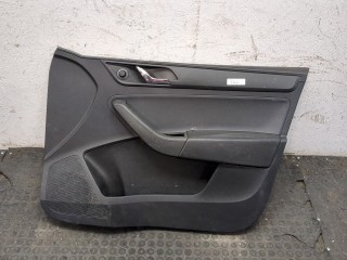 Дверная карта (Обшивка двери) правая передняя, ориг. номер 5JB867012, Skoda Rapid 2012-2017