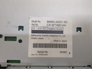 Проигрыватель, чейнджер CD/DVD, ориг. номер 8668034021B0, Toyota Sequoia 2007-2017
